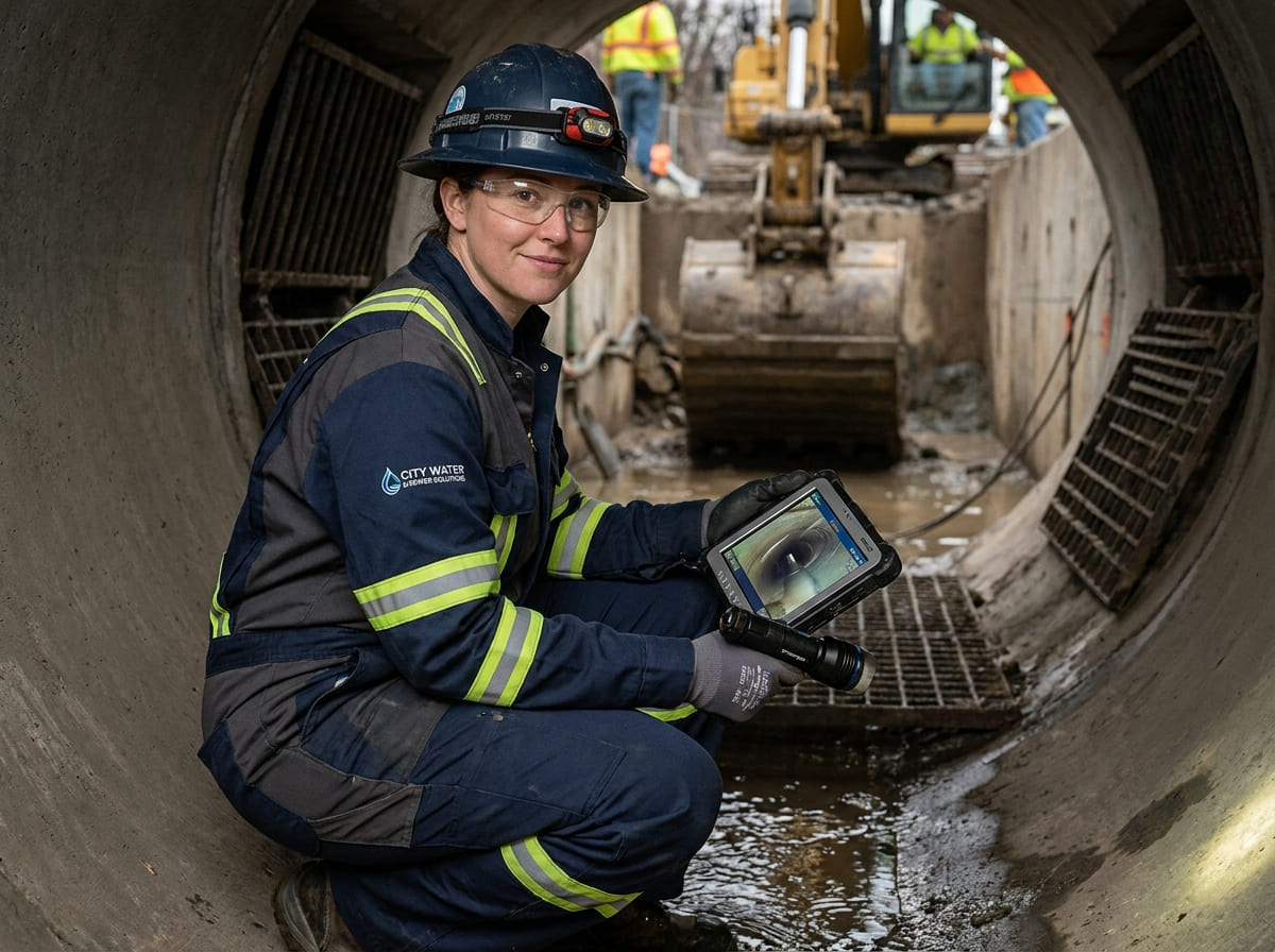Sewer Line Inspection & Replacement in Lovelady